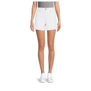 Time and Tru Women's Denim Shorts with Cuffed Hem